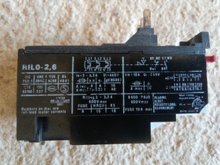 Contactor industrial Joslyn Clark + AGUT RILO-2.6