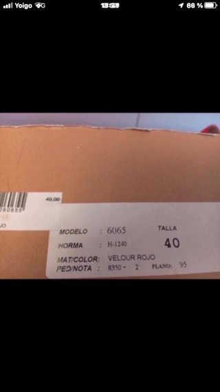 Zapatos Patricia Miller Rojos Piel