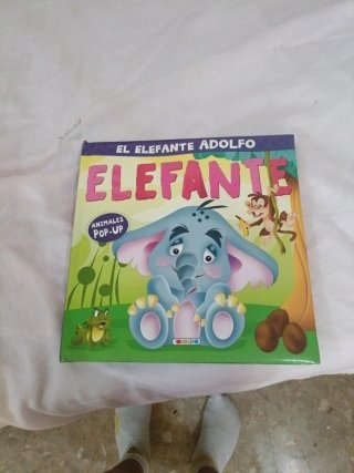 Libro del elefante para niños infantiles