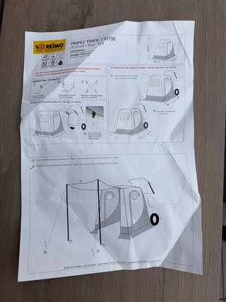 Avance para portón trasero de furgoneta.