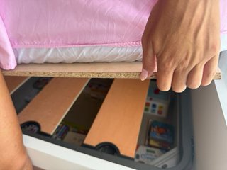 Cama nido + 2 cajones 105x190 Con colchon