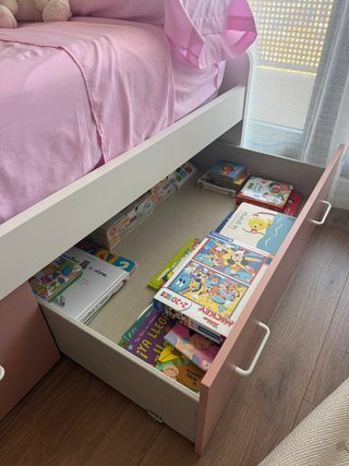 Cama nido + 2 cajones 105x190 Con colchon