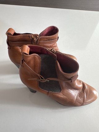 Botines de piel Hipanitas Mujer