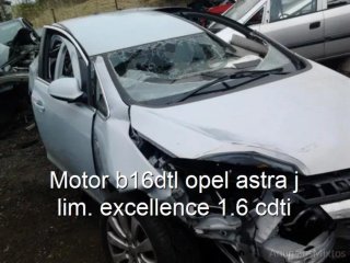 Motor b16dtl opel astra j lim. excellence 1.6 cdti