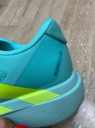 Zapatillas Adidas Adizero Verde y Turquesa