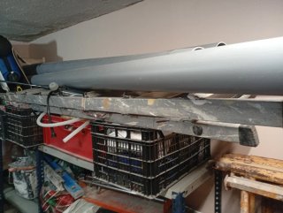 Escalera aluminio 8 peldaños