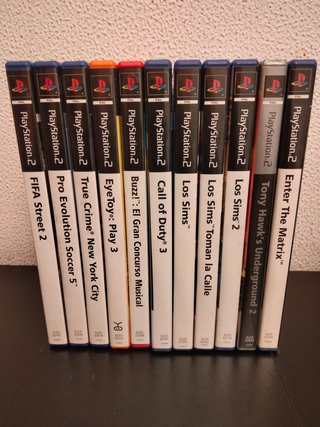 Pack PS2: 11 Juegos + 4 Mandos Buzz!