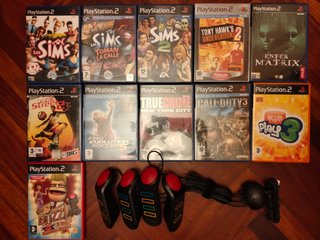 Pack PS2: 11 Juegos + 4 Mandos Buzz!