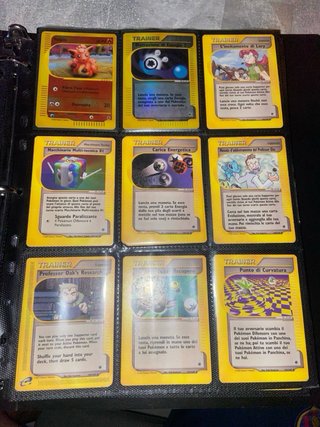 Lotto carte Pokémon Set Expedition 2002