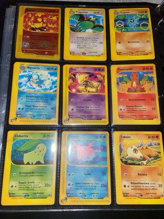 Lotto carte Pokémon Set Expedition 2002