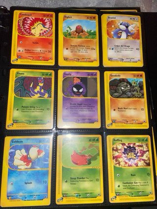 Lotto carte Pokémon Set Expedition 2002