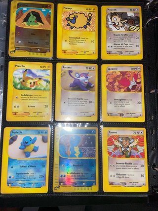 Lotto carte Pokémon Set Expedition 2002