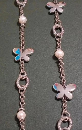Collana DIM Gioielli Made in Italy Farfalle Perle
