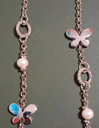 Collana DIM Gioielli Made in Italy Farfalle Perle