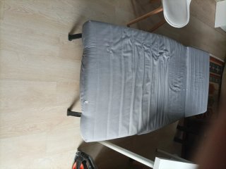 Sillón cama gris