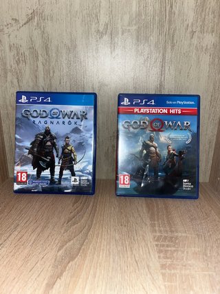 Lote God of War PS4 Ragnarok y God of War