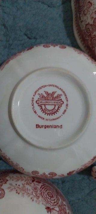 Villeroy & Boch Antigua Vajilla Rosa 14 piezas
