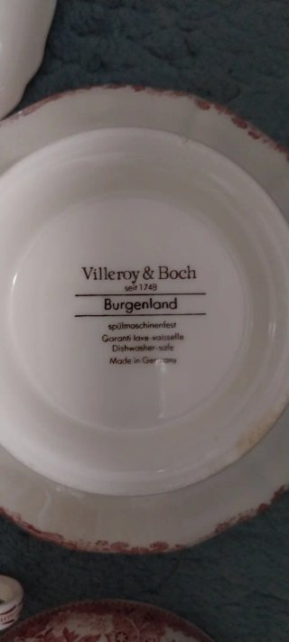 Villeroy & Boch Antigua Vajilla Rosa 14 piezas