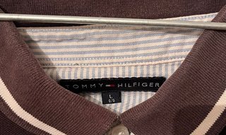 Polo Tommy Hilfiger Ferrari Talla M Marrón