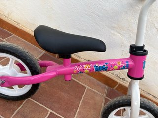 Bici sin pedales rosa Nancy