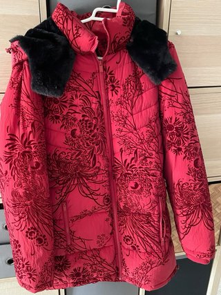 Chaqueta Desigual Roja Talla XL
