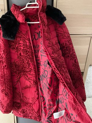 Chaqueta Desigual Roja Talla XL