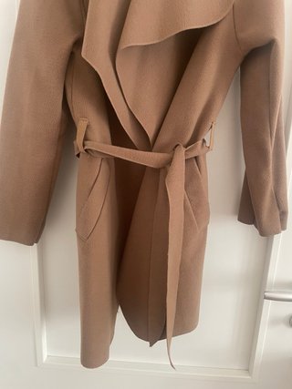 Cappotto leggero cammello