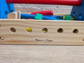 Caja de herramientas de madera Melissa & Doug