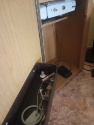 Máquina de coser eléctrica vintage