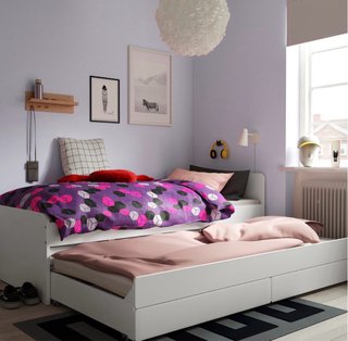 Cama nido IKEA SLAKT  90x200 cm  con colchones