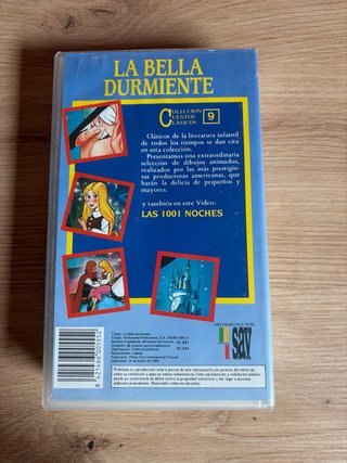 VHS La Bella Durmiente (Español)