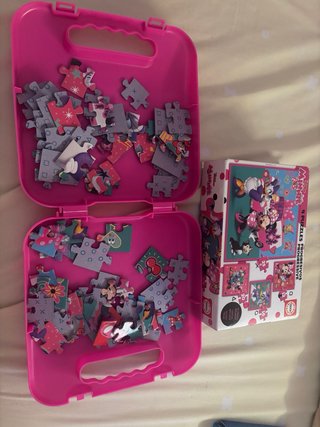 4 Puzzles Minnie Mouse Educa