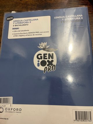Lengua castellana y literatura II. Libro del es...