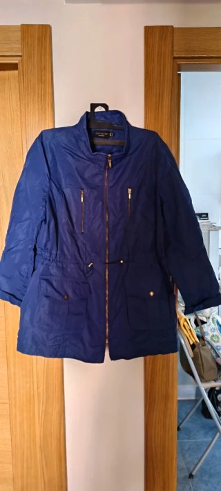 Chaqueta Cortefiel Verano Azul Talla XL