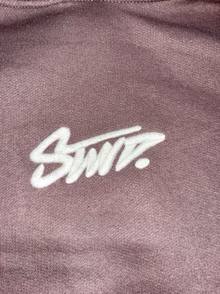 Sudadera STBW color marrón rojizo