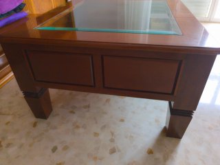 Mesa de centro Caoba