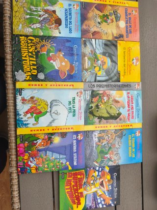 Libros Gerónimo Stilton tapa blanda