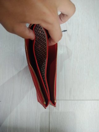 Cartera Billetera CH con Cremallera
