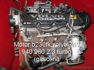 Motor b230fk volvo 740 940 960 2.3 turbo (gasolina