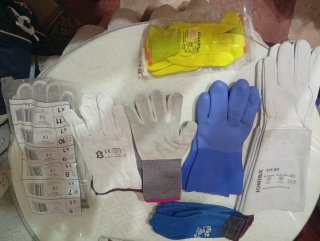 Lote de guantes de trabajo JOMIBA