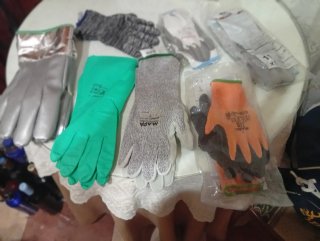 Lote de guantes de trabajo JOMIBA