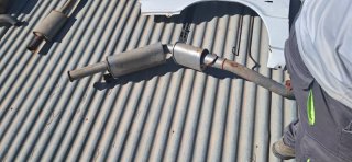 Tubo de escape Peugeot 505 Fonos