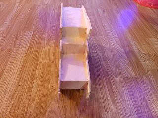 Maqueta autobús con  24 cajones para pintar