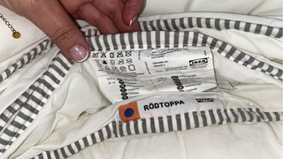 Edredón IKEA RÖDTOPPA 150x200 Fresco