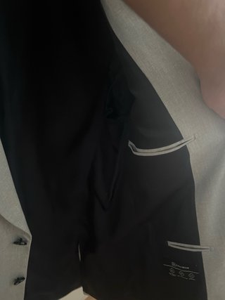 Traje de vestir gris hombre