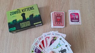 Juego de cartas Zombie Kittens