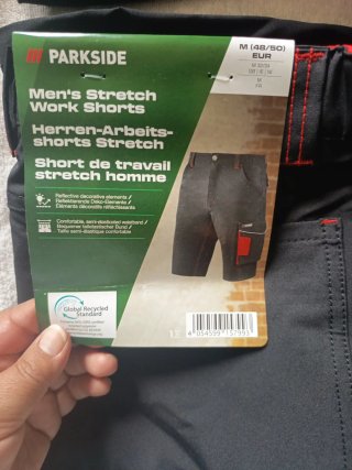 4 Pantalones cortos de trabajo hombre M