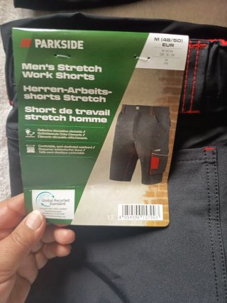 4 Pantalones cortos de trabajo hombre M