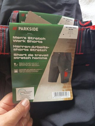 4 Pantalones cortos de trabajo hombre M