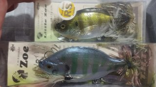 Swimbait pesca Gan craft Jackall Zoe